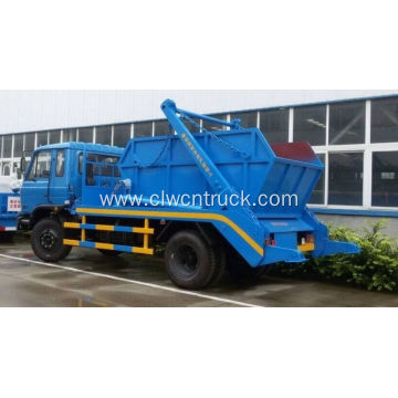 Economical dongfeng 10cbm skip waste truck for sale